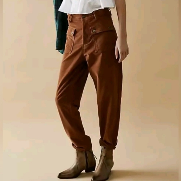 Free People Kyo Corduroy Carpenter Pants - Picture 2 of 5